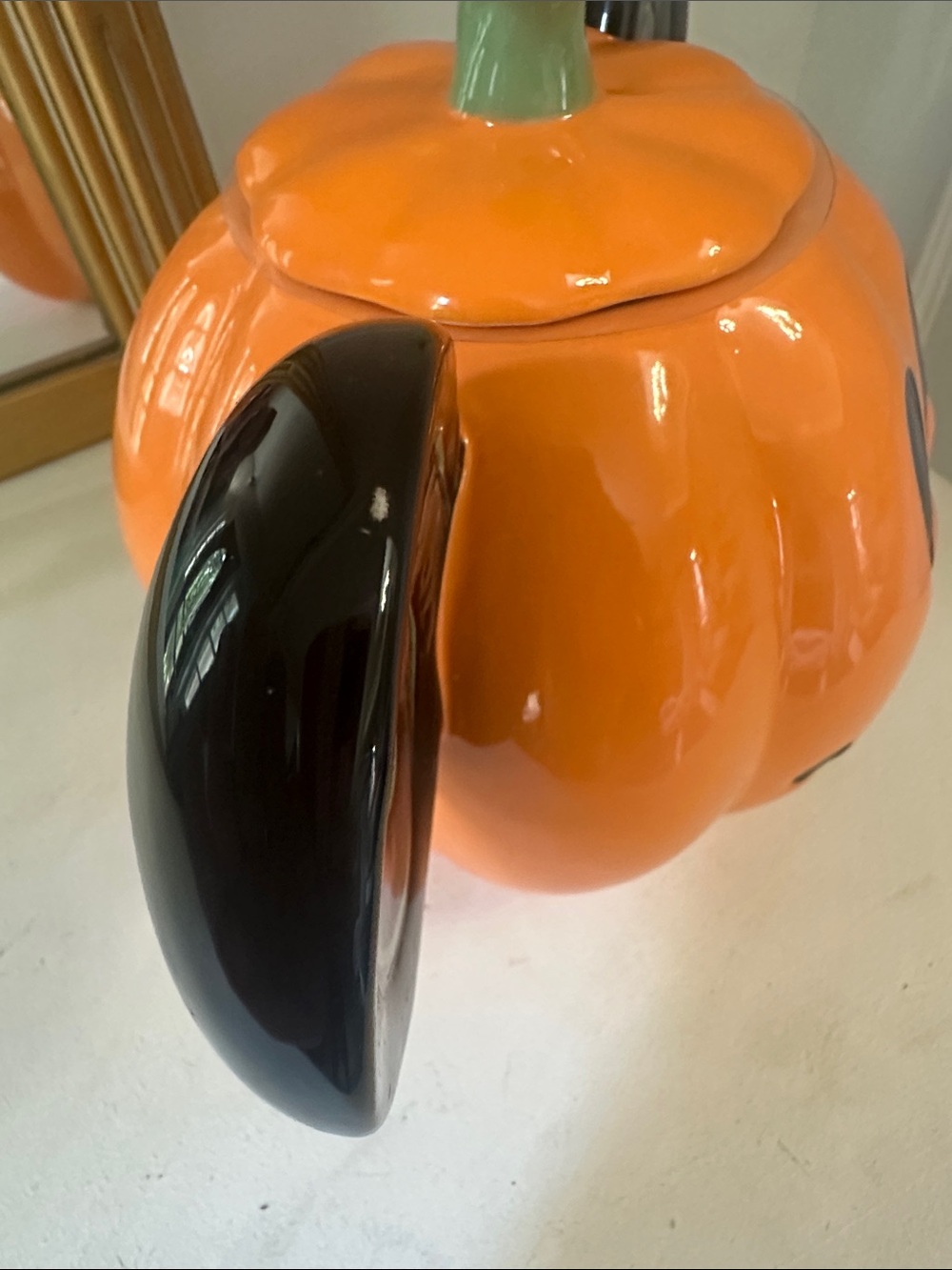 Disney Mickey Mouse Halloween Pumpkin Cookie/Candy Jar NEW - Picture 6 of 7